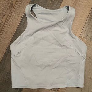 Lululemon Crop Tank Size 6 Light Blue